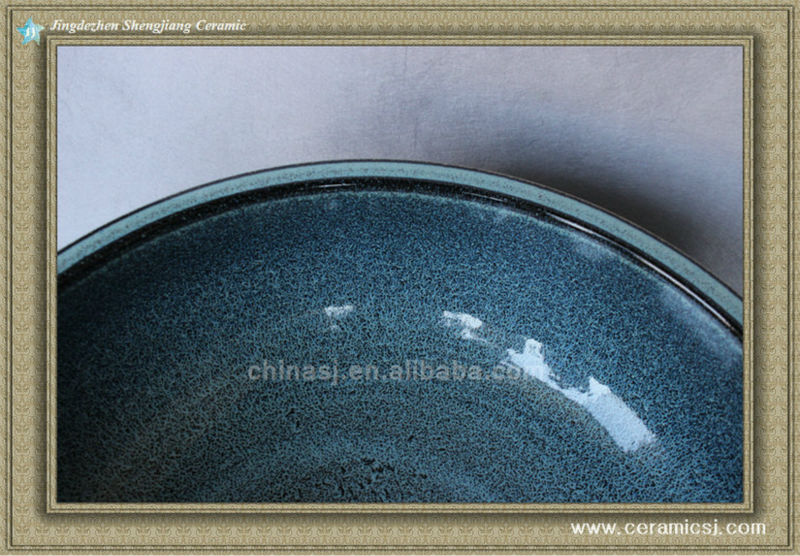 588840245_892 colorful chinese ceramic bathroom sink WRYBH100 - shengjiang  ceramic  factory   porcelain art hand basin wash sink