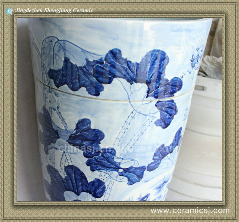 588903941_349 chinese outdoor wash basin bathroom sink WRYBH112 - shengjiang  ceramic  factory   porcelain art hand basin wash sink