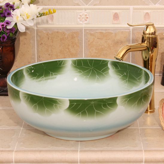 RYXW556_1 RYXW556 Ceramic hand wash basin reasonable price - shengjiang  ceramic  factory   porcelain art hand basin wash sink