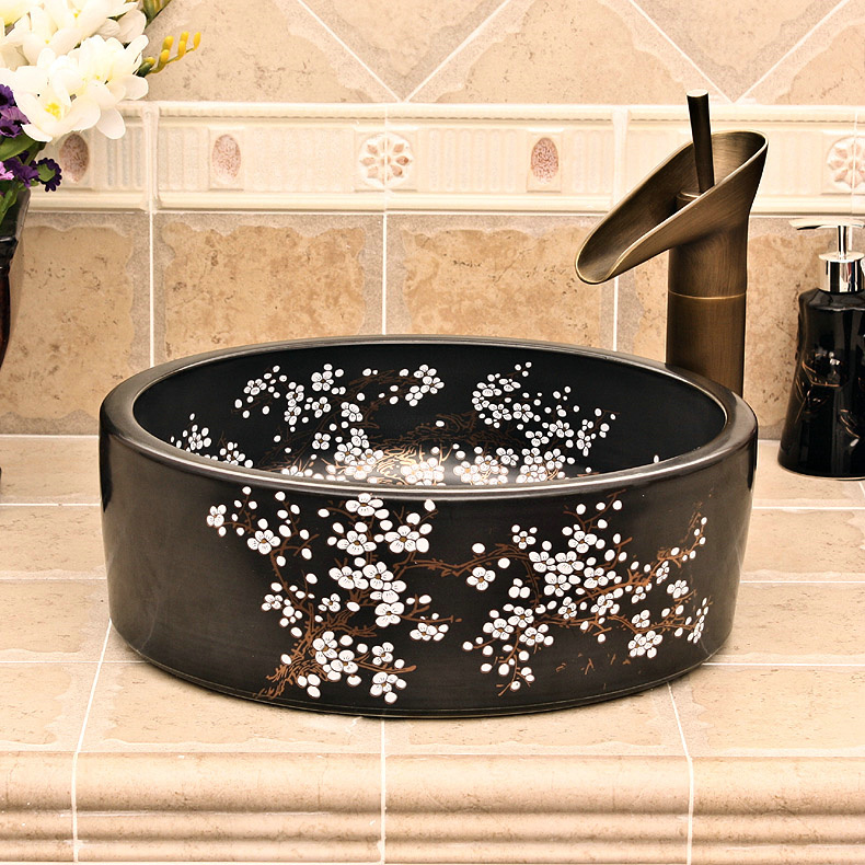 RYXW684_2 9 designs Porcelain vessel sink - shengjiang  ceramic  factory   porcelain art hand basin wash sink