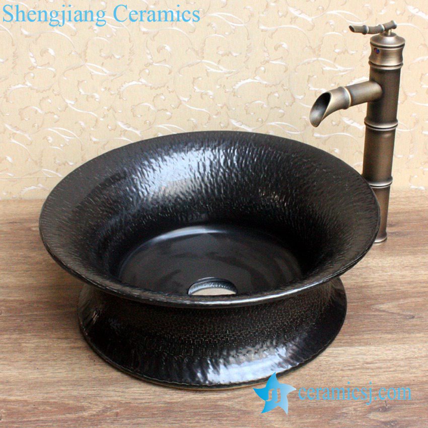 YL-B0_2072-1 YL-B0_2072 Made in China plain solid color tunic ceramic counter top vanity wash basin - shengjiang  ceramic  factory   porcelain art hand basin wash sink