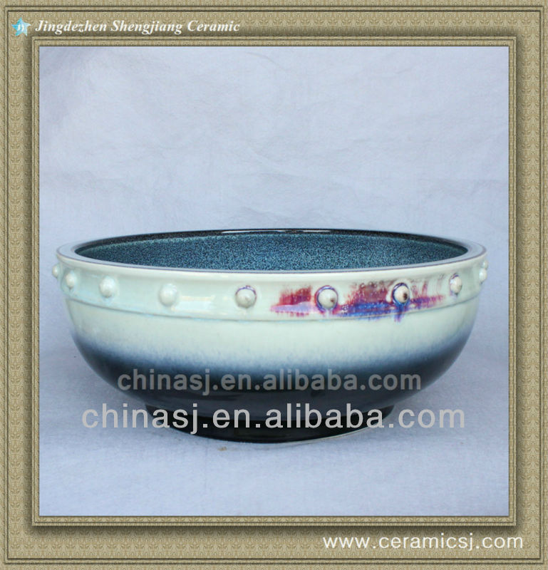 colorful_chinese_ceramic_bathroom_sink_WRYBH100 colorful chinese ceramic bathroom sink WRYBH100 - shengjiang  ceramic  factory   porcelain art hand basin wash sink