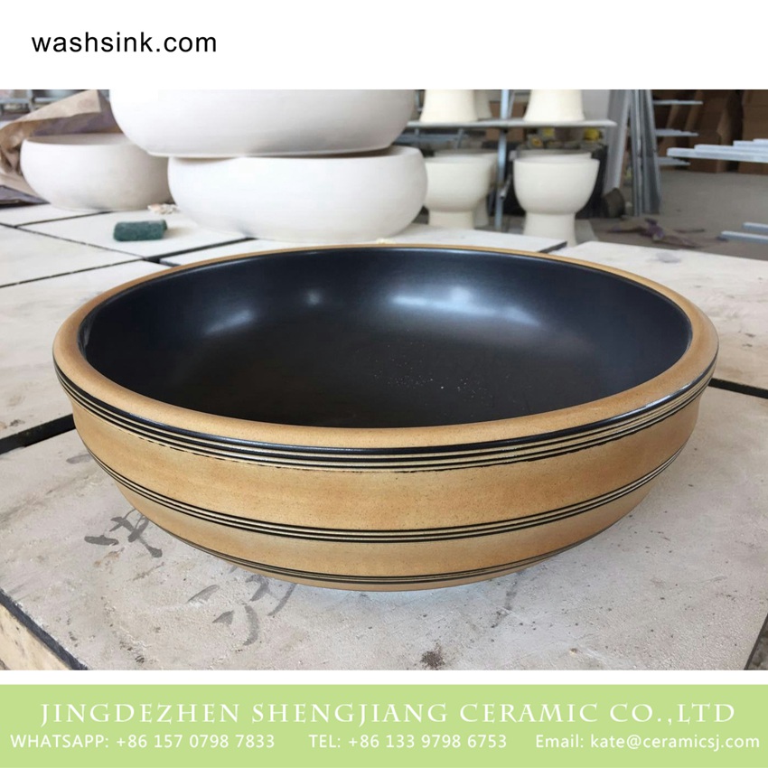 TPAA-209-w15h41j395 TPAA-209 Chinese supplier lowest price natural ceramic wash face basin - shengjiang  ceramic  factory   porcelain art hand basin wash sink