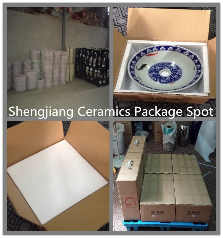 sink-package-image About Us - shengjiang  ceramic  factory   porcelain art hand basin wash sink