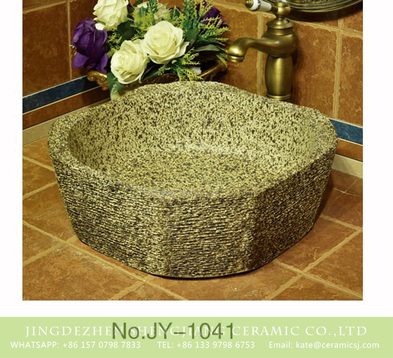 SJJY-1041-12仿古四方盆_07-2 Shengjiang factory durable granite material toilet basin     SJJY-1041-12 - shengjiang  ceramic  factory   porcelain art hand basin wash sink