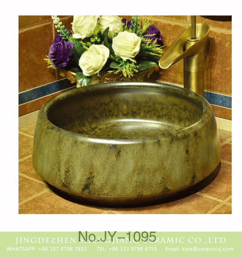 SJJY-1095-16仿古聚宝盆_18 China traditional high quality toilet basin   SJJY-1095-16 - shengjiang  ceramic  factory   porcelain art hand basin wash sink