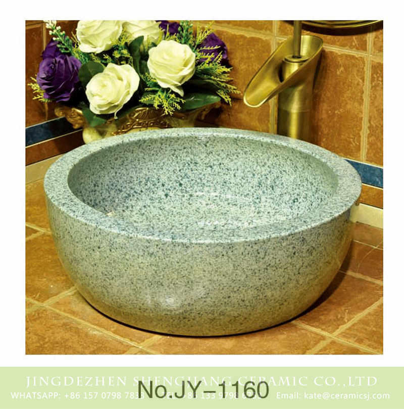 SJJY-1160-23仿古腰鼓盆_10 Factory outlet low price thicken wall smooth wash hand basin    SJJY-1160-23 - shengjiang  ceramic  factory   porcelain art hand basin wash sink