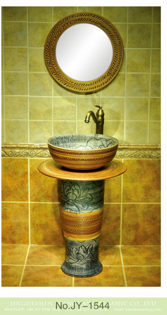 SJJY-1544-66立柱盆_04-543x1024 China traditional retro design one piece basin     SJJY-1544-66 - shengjiang  ceramic  factory   porcelain art hand basin wash sink