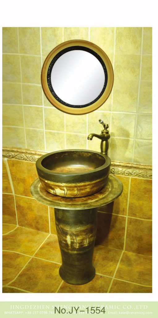 SJJY-1554-67立柱盆_09-511x1024 SJJY-1554-67    China handmade ancient design durable one piece basin - shengjiang  ceramic  factory   porcelain art hand basin wash sink