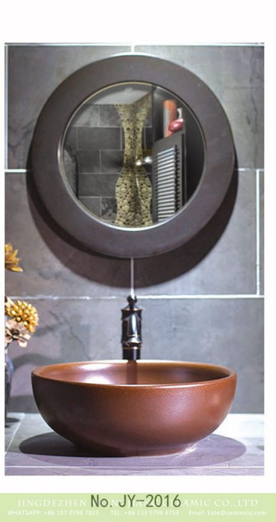 SJJY-2016-4金属釉台上盆_07-543x1024 SJJY-2016-4   Shengjiang produce pure handmade durable bowl basin - shengjiang  ceramic  factory   porcelain art hand basin wash sink
