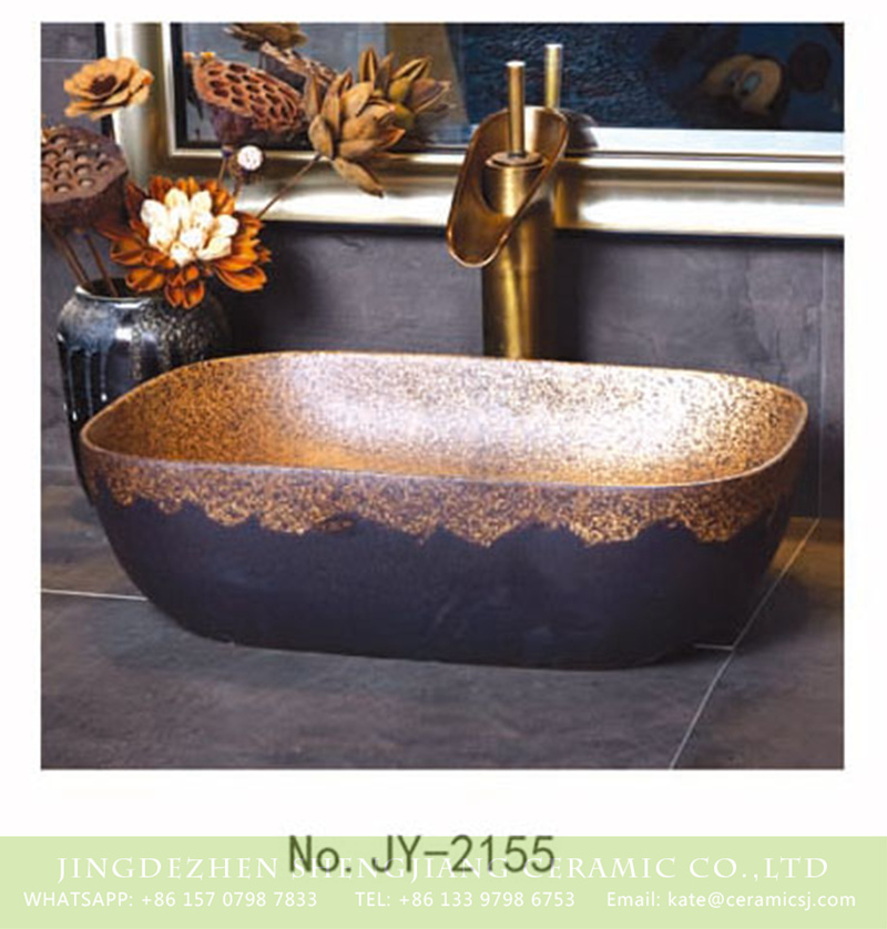 SJJY-2155-20薄口小椭圆盆_13 SJJY-2155-20   Asia online sale retro design durable wash basin - shengjiang  ceramic  factory   porcelain art hand basin wash sink