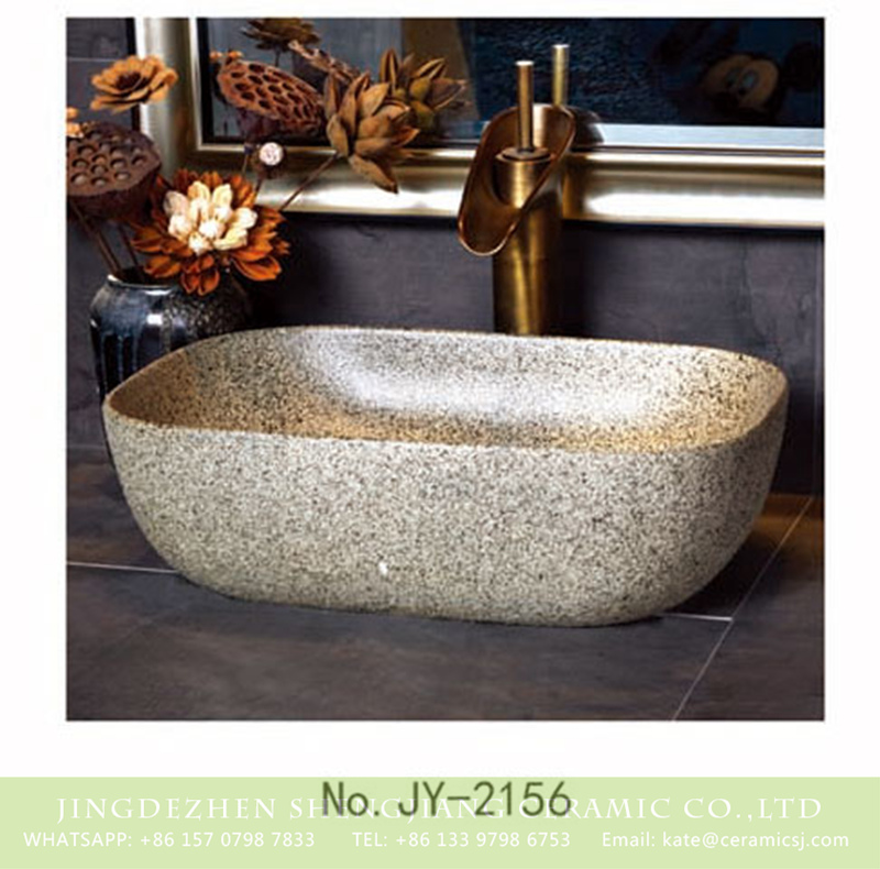 SJJY-2156-20薄口小椭圆盆_14 SJJY-2156-20   China exporter best choice high quality durable wash basin - shengjiang  ceramic  factory   porcelain art hand basin wash sink