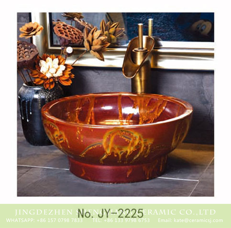 SJJY-2225-28小号盆_04 SJJY-2225-28   China ancient design easy cleaning wash basin - shengjiang  ceramic  factory   porcelain art hand basin wash sink