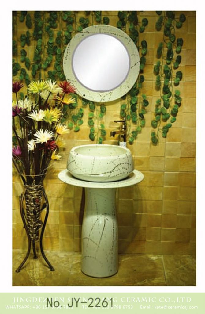SJJY-2261-32柱盆_10-670x1024 SJJY-2261-32   Solid color household porcelain art basin - shengjiang  ceramic  factory   porcelain art hand basin wash sink
