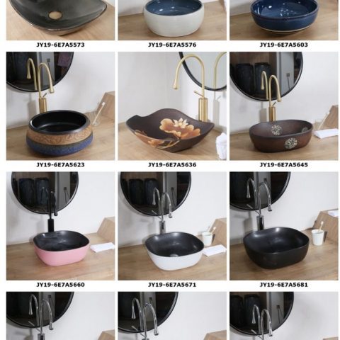 2019 vol04 New arrivals Shengjiang exquisite arts and crafts porcelain wash basin