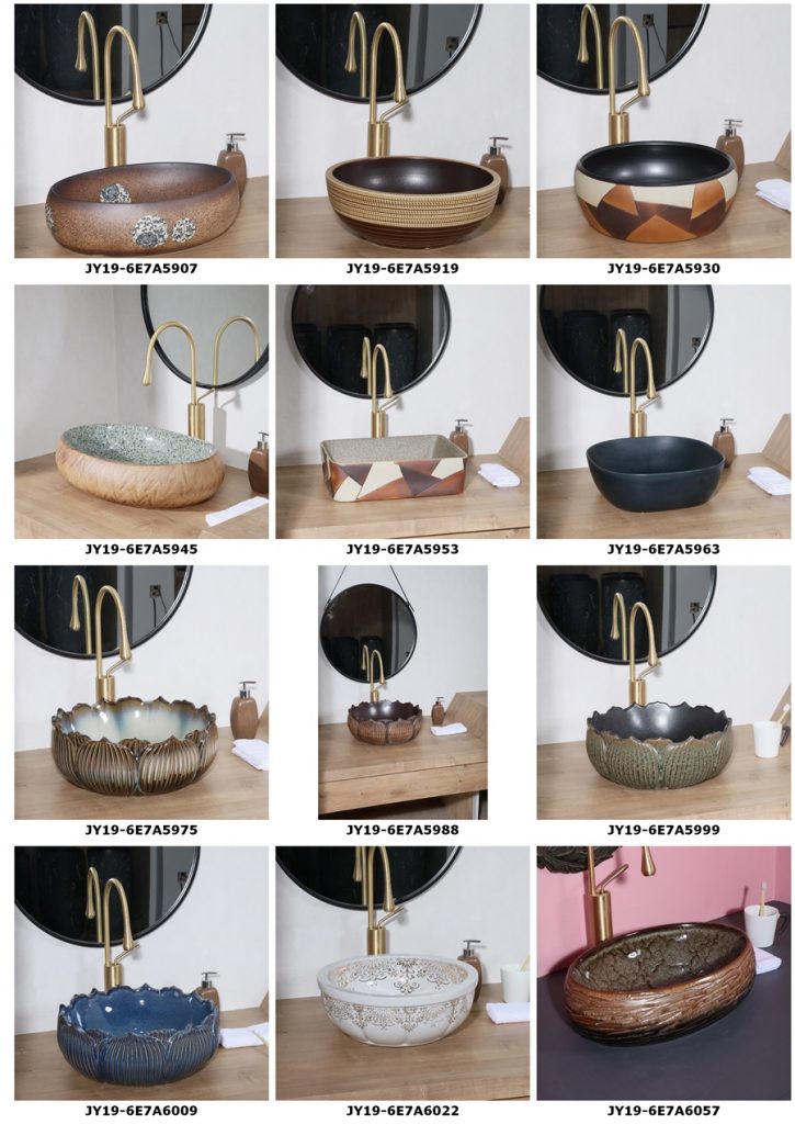 2019.VOL04-jingdezhen-shengjiang-ceramic-art-basin-washsink-brochure-jy_005-725x1024 2019 vol04 New arrivals Shengjiang exquisite arts and crafts porcelain wash basin - shengjiang  ceramic  factory   porcelain art hand basin wash sink