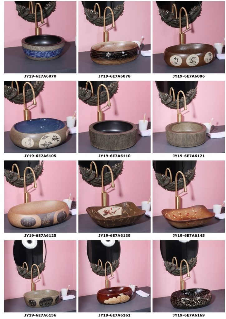 2019.VOL04-jingdezhen-shengjiang-ceramic-art-basin-washsink-brochure-jy_006-725x1024 2019 vol04 New arrivals Shengjiang exquisite arts and crafts porcelain wash basin - shengjiang  ceramic  factory   porcelain art hand basin wash sink