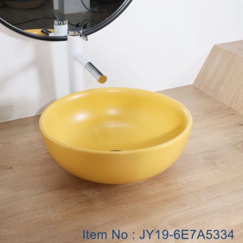 JY19-6E7A5334 Jingdezhen factory direct wholesale washbasin