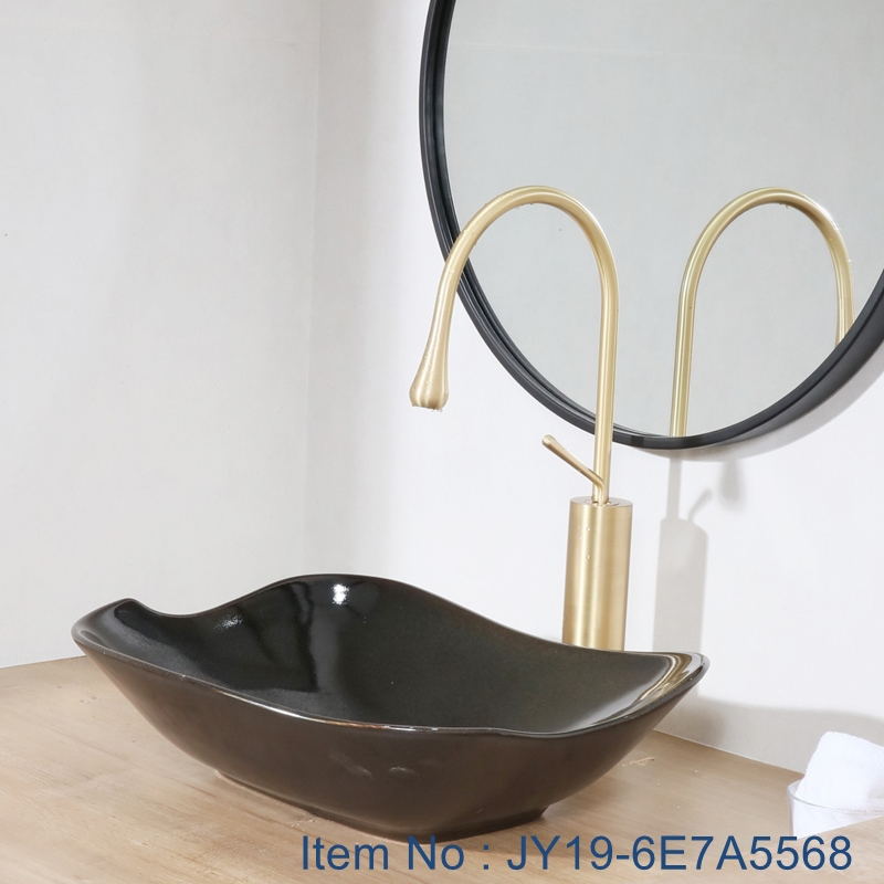 JY19-6E7A5568_看图王 JY19-6E7A5568  Wholesale artistic color glazed oval bathroom ceramic washbasin - shengjiang  ceramic  factory   porcelain art hand basin wash sink