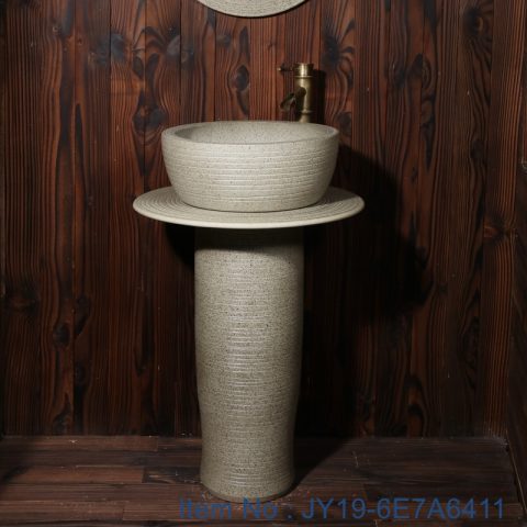 JY19-6E7A6411 China wholesale color glazed bathroom porcelain table top vanity basin