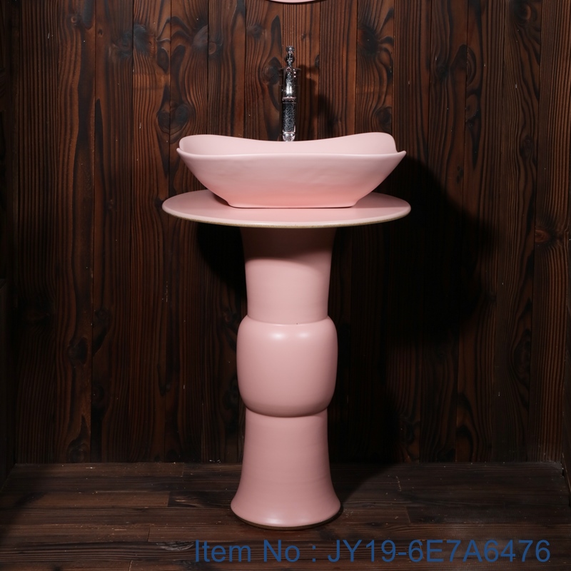 JY19-6E7A6476 JY19-6E7A6476 Chinese factory direct art ceramic beautiful bathroom washing sink - shengjiang  ceramic  factory   porcelain art hand basin wash sink