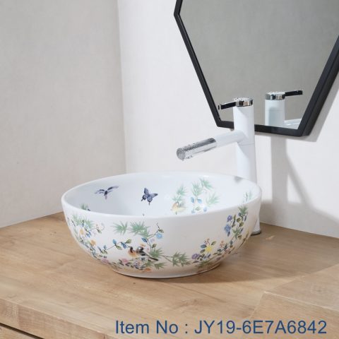 JY19-6E7A6842 Jingdezhen high quality  modern vanity art ceramic