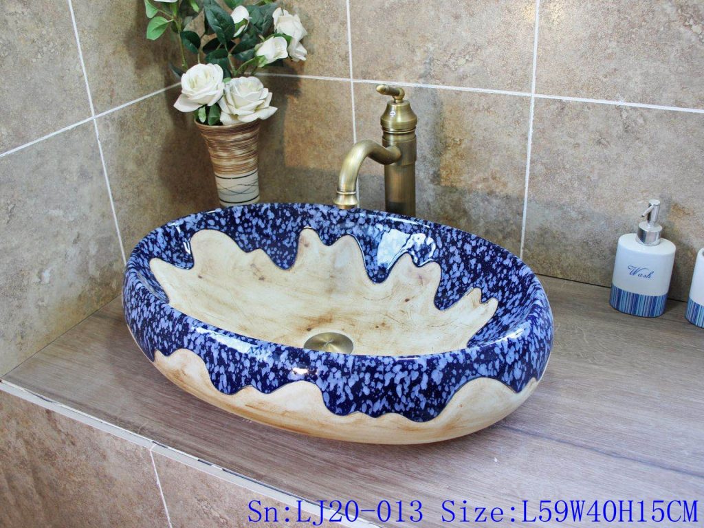 LJ20-013-1024x768 LJ20-013  white and blue wax gourd shaped ceramic washbasin - shengjiang  ceramic  factory   porcelain art hand basin wash sink
