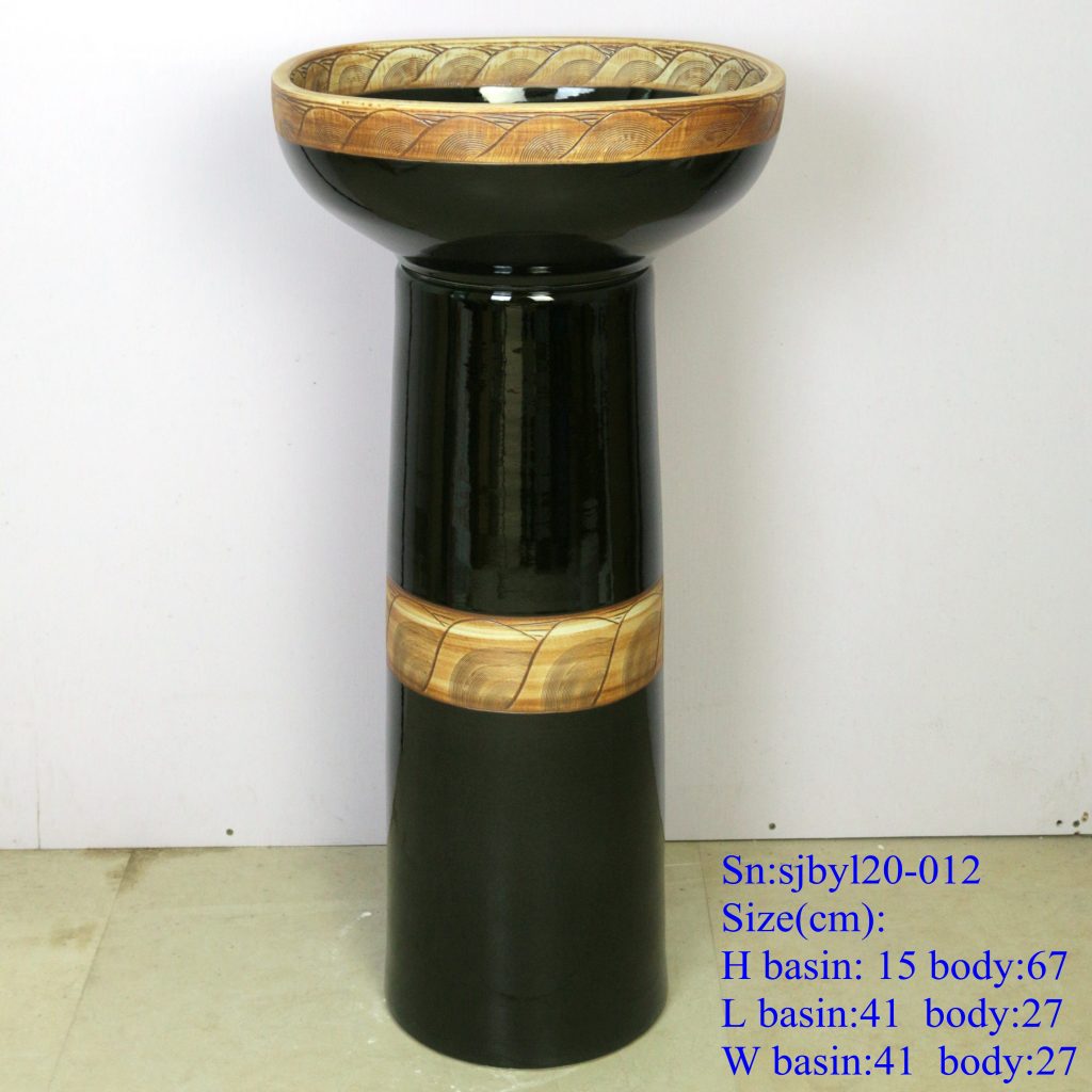 sjbyl20-012-套盆-（罗汉方盆）江水海岸2-1024x1024 sjby120-012 Jingdezhen hand-painted river-coastal design wash basin - shengjiang  ceramic  factory   porcelain art hand basin wash sink