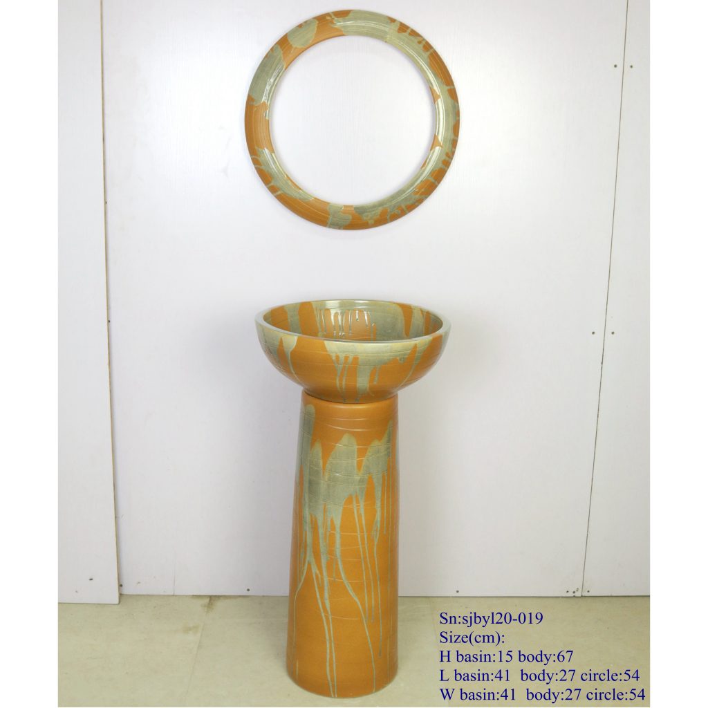 sjbyl20-019-套盆-印象派2-1-1024x1024 sjby120-019 Jingdezhen impressionist pattern ceramic washbasin - shengjiang  ceramic  factory   porcelain art hand basin wash sink