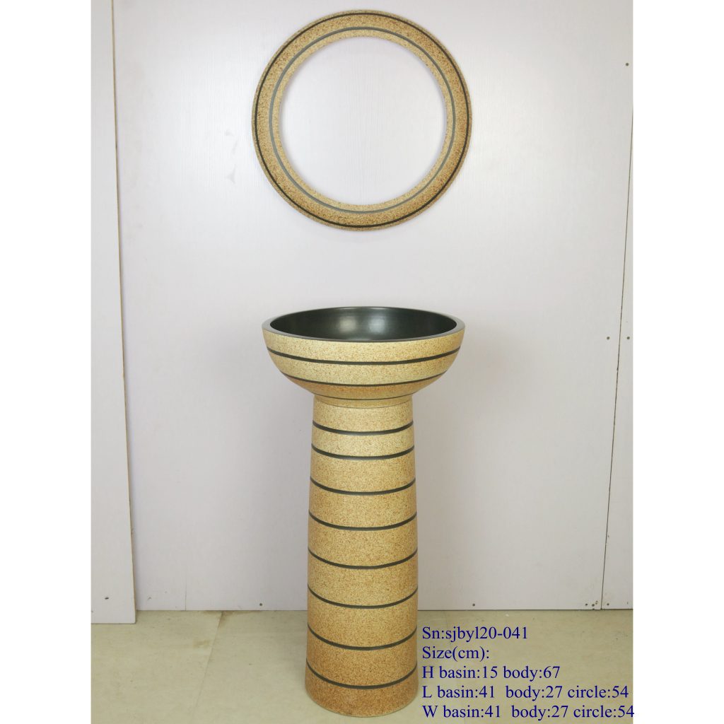 sjbyl20-041-套盆-灯塔2-1024x1024 sjby120-041 Jingdezhen handmade lighthouse design washbasin - shengjiang  ceramic  factory   porcelain art hand basin wash sink
