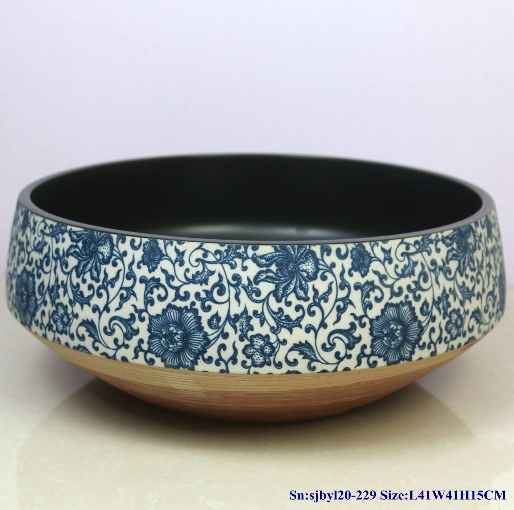 sjbyl20-229-仿古细纹-1024x1016 sjby120-229 Jingdezhen ceramic washbasin with fine grain pattern - shengjiang  ceramic  factory   porcelain art hand basin wash sink