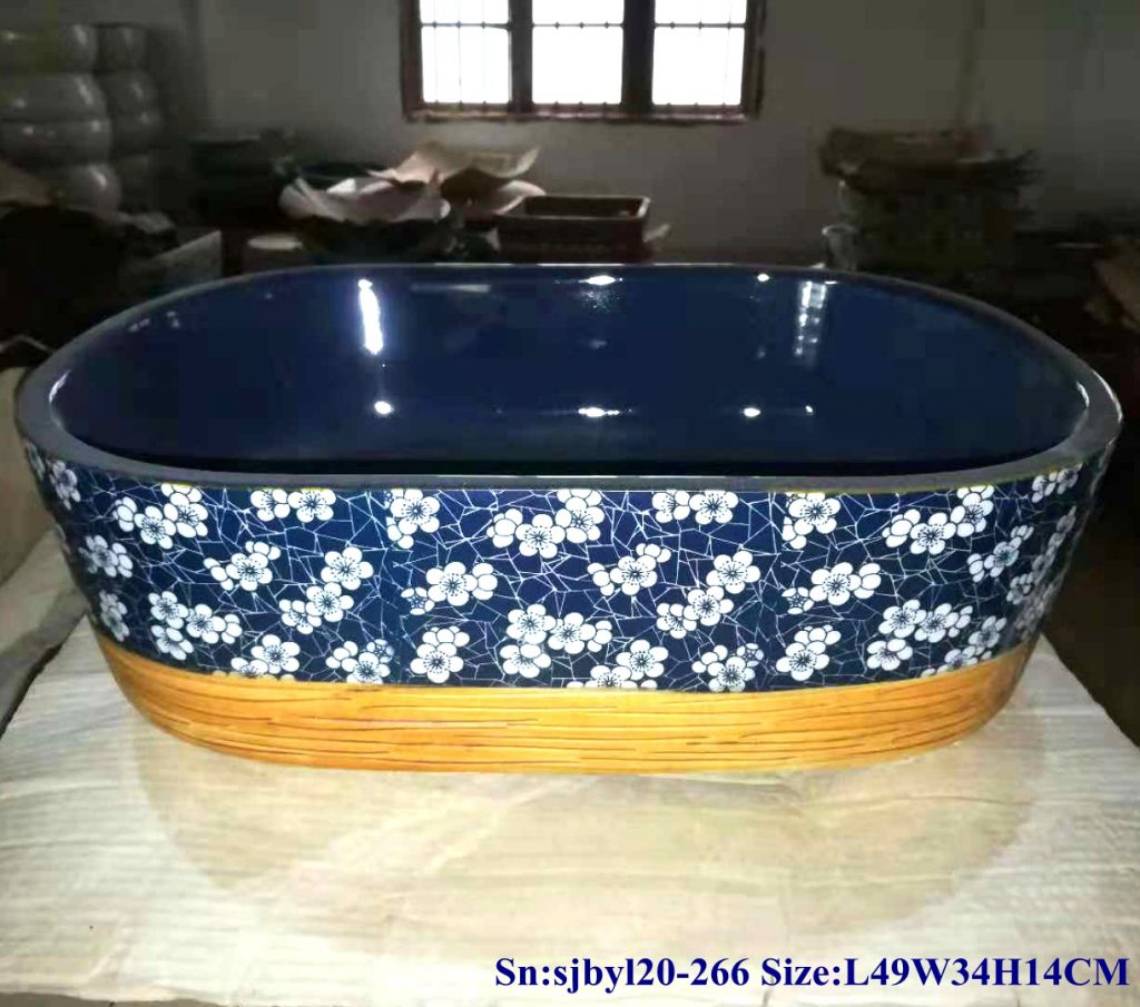 sjbyl20-266-（椭圆）冰梅花釉-1024x905 sjby120-266 Jingdezhen Hand painted Ceramic wash basin with ice plum blossom glaze pattern - shengjiang  ceramic  factory   porcelain art hand basin wash sink