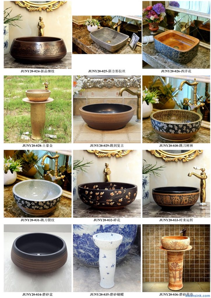 2020-VOL01-jingdezhen-shengjiang-ceramic-art-basin-washsink-brochure-LJ-YR-BYL-JUNY-011-724x1024 Two wash basin catalogues produced by Shengjiang Ceramics Company will be released in 2020.9.14 - shengjiang  ceramic  factory   porcelain art hand basin wash sink