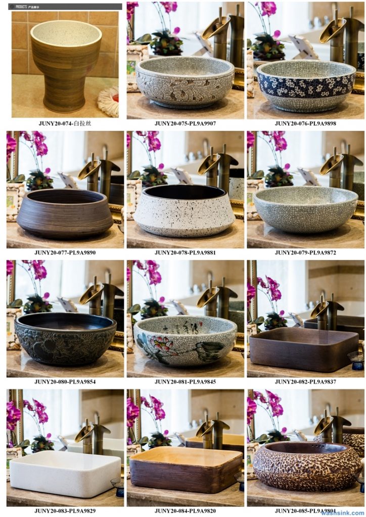 2020-VOL01-jingdezhen-shengjiang-ceramic-art-basin-washsink-brochure-LJ-YR-BYL-JUNY-015-724x1024 Two wash basin catalogues produced by Shengjiang Ceramics Company will be released in 2020.9.14 - shengjiang  ceramic  factory   porcelain art hand basin wash sink