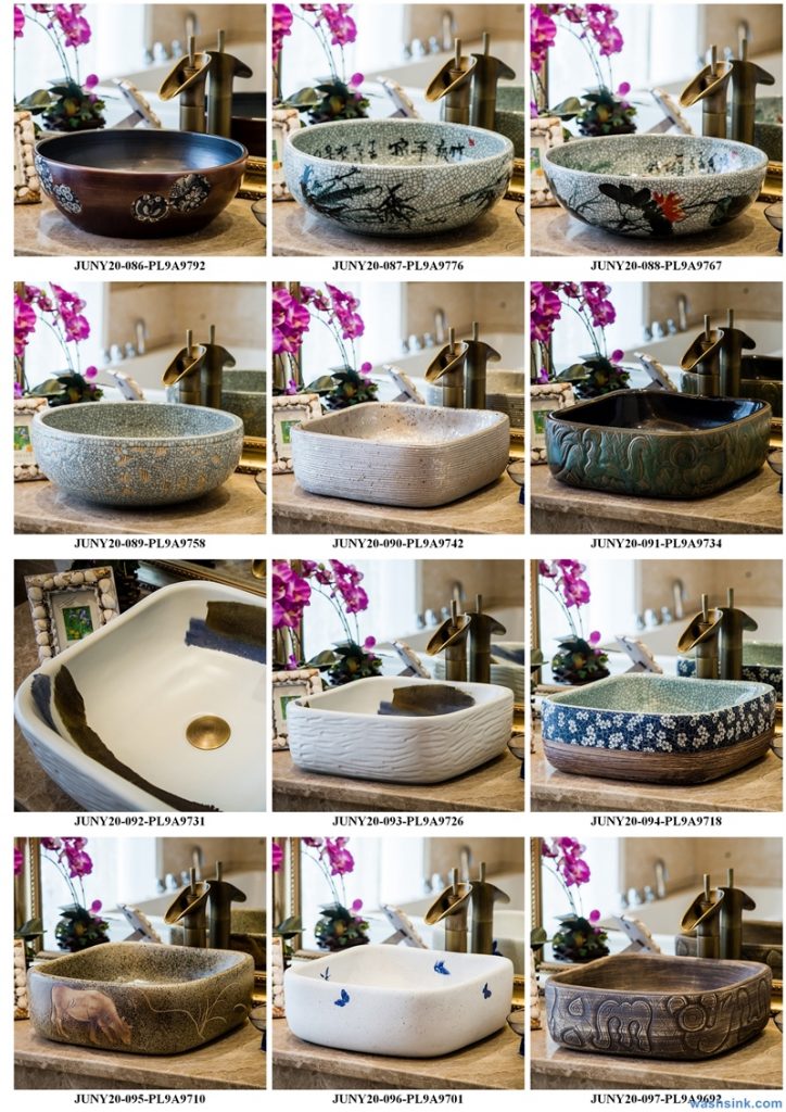 2020-VOL01-jingdezhen-shengjiang-ceramic-art-basin-washsink-brochure-LJ-YR-BYL-JUNY-016-724x1024 Two wash basin catalogues produced by Shengjiang Ceramics Company will be released in 2020.9.14 - shengjiang  ceramic  factory   porcelain art hand basin wash sink