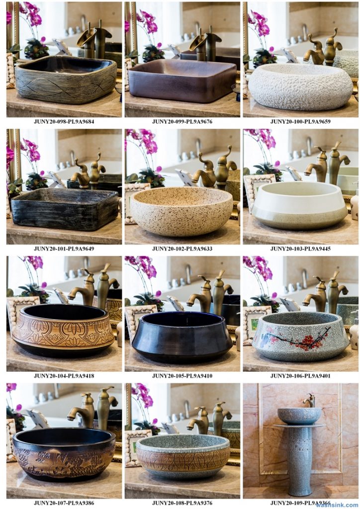 2020-VOL01-jingdezhen-shengjiang-ceramic-art-basin-washsink-brochure-LJ-YR-BYL-JUNY-017-724x1024 Two wash basin catalogues produced by Shengjiang Ceramics Company will be released in 2020.9.14 - shengjiang  ceramic  factory   porcelain art hand basin wash sink