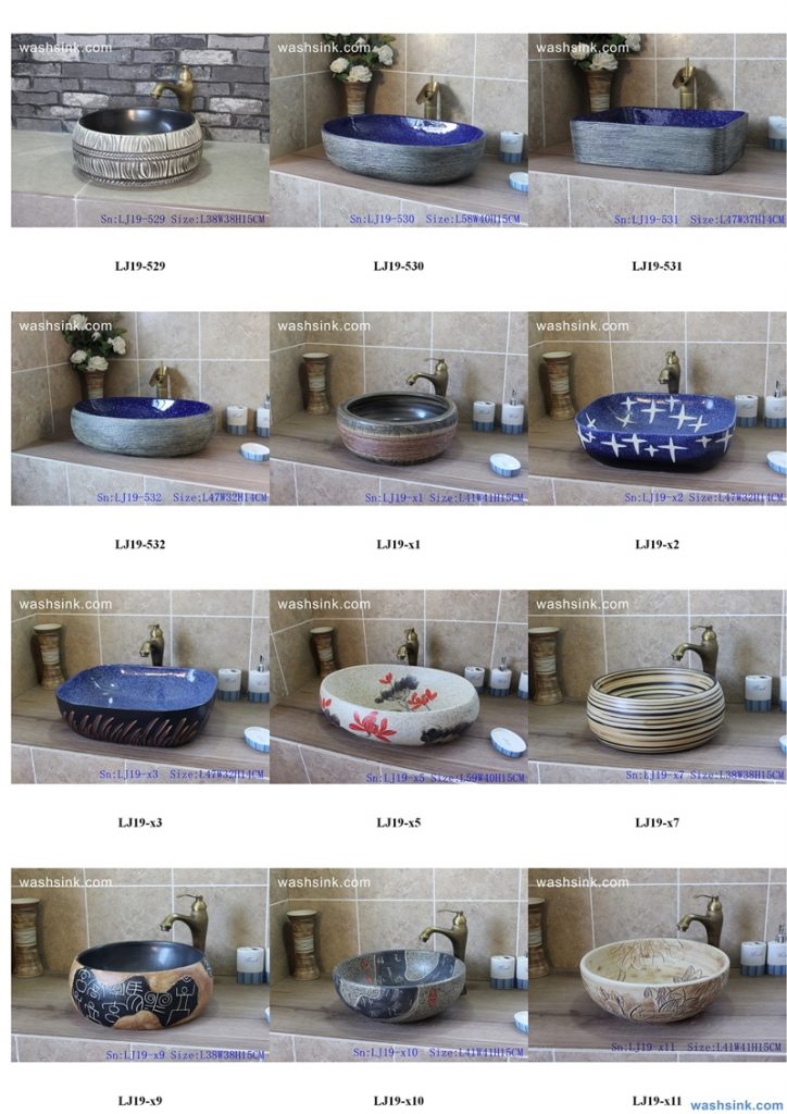 2020-VOL01-jingdezhen-shengjiang-ceramic-art-basin-washsink-brochure-LJ-YR-BYL-JUNY-021-724x1024 Two wash basin catalogues produced by Shengjiang Ceramics Company will be released in 2020.9.14 - shengjiang  ceramic  factory   porcelain art hand basin wash sink