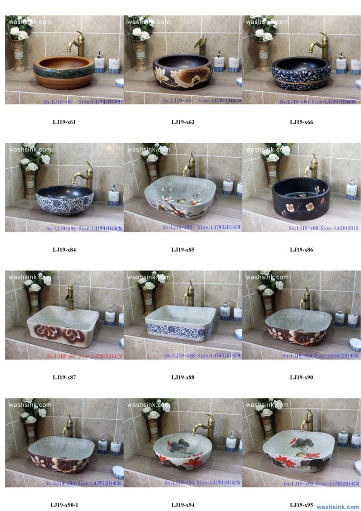 2020-VOL01-jingdezhen-shengjiang-ceramic-art-basin-washsink-brochure-LJ-YR-BYL-JUNY-023-724x1024 Two wash basin catalogues produced by Shengjiang Ceramics Company will be released in 2020.9.14 - shengjiang  ceramic  factory   porcelain art hand basin wash sink