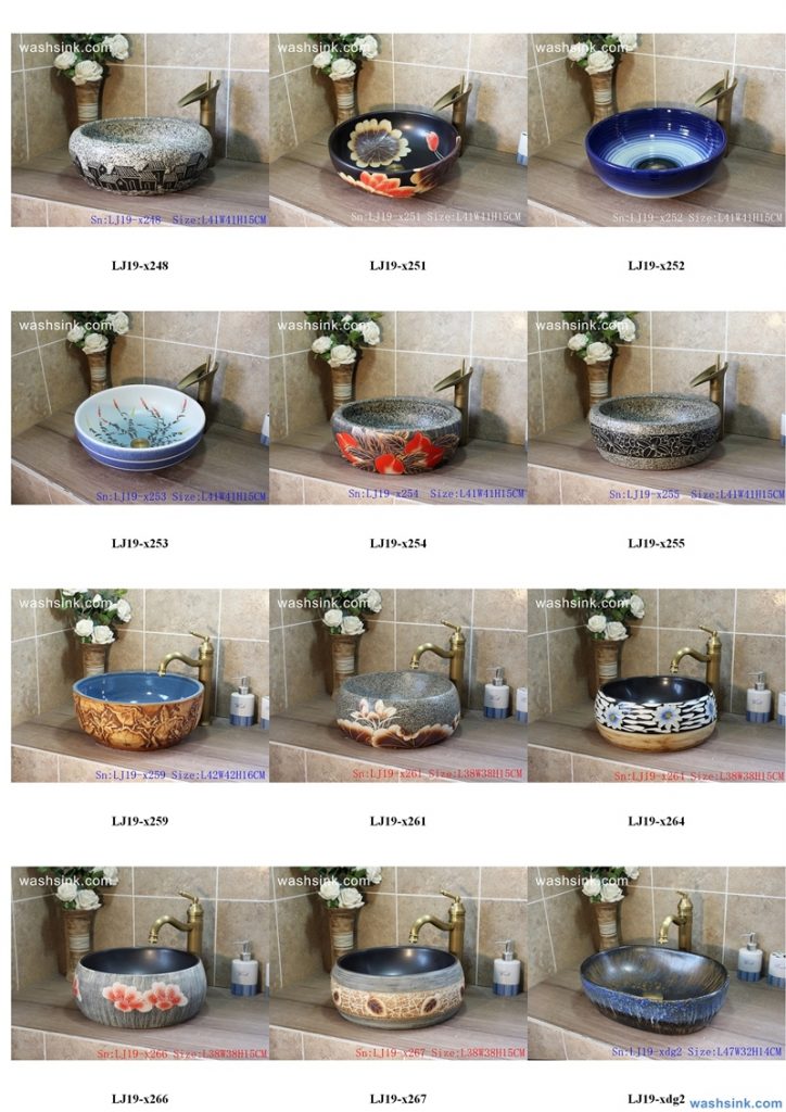 2020-VOL01-jingdezhen-shengjiang-ceramic-art-basin-washsink-brochure-LJ-YR-BYL-JUNY-028-724x1024 Two wash basin catalogues produced by Shengjiang Ceramics Company will be released in 2020.9.14 - shengjiang  ceramic  factory   porcelain art hand basin wash sink