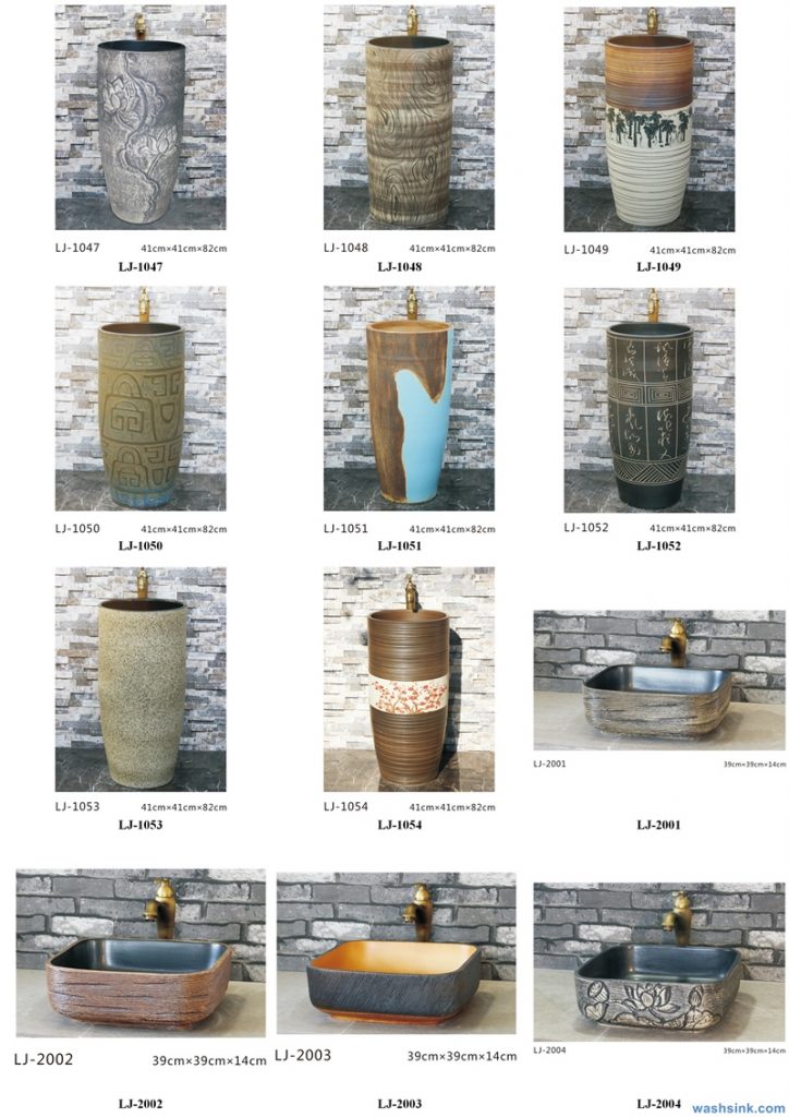 2020-VOL01-jingdezhen-shengjiang-ceramic-art-basin-washsink-brochure-LJ-YR-BYL-JUNY-037-724x1024 Two wash basin catalogues produced by Shengjiang Ceramics Company will be released in 2020.9.14 - shengjiang  ceramic  factory   porcelain art hand basin wash sink