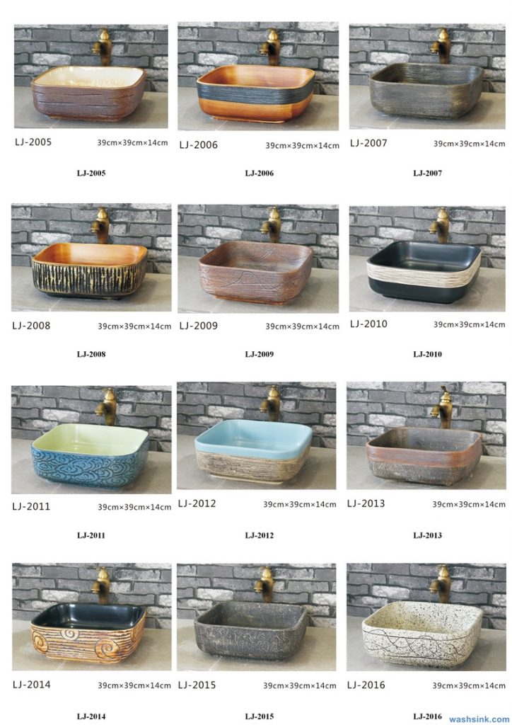 2020-VOL01-jingdezhen-shengjiang-ceramic-art-basin-washsink-brochure-LJ-YR-BYL-JUNY-038-724x1024 Two wash basin catalogues produced by Shengjiang Ceramics Company will be released in 2020.9.14 - shengjiang  ceramic  factory   porcelain art hand basin wash sink