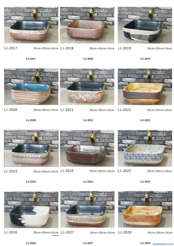 2020-VOL01-jingdezhen-shengjiang-ceramic-art-basin-washsink-brochure-LJ-YR-BYL-JUNY-039-724x1024 Two wash basin catalogues produced by Shengjiang Ceramics Company will be released in 2020.9.14 - shengjiang  ceramic  factory   porcelain art hand basin wash sink