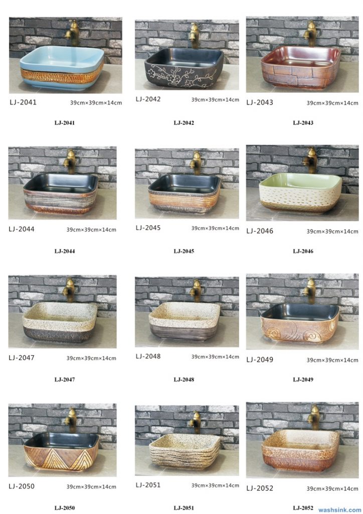 2020-VOL01-jingdezhen-shengjiang-ceramic-art-basin-washsink-brochure-LJ-YR-BYL-JUNY-041-724x1024 Two wash basin catalogues produced by Shengjiang Ceramics Company will be released in 2020.9.14 - shengjiang  ceramic  factory   porcelain art hand basin wash sink