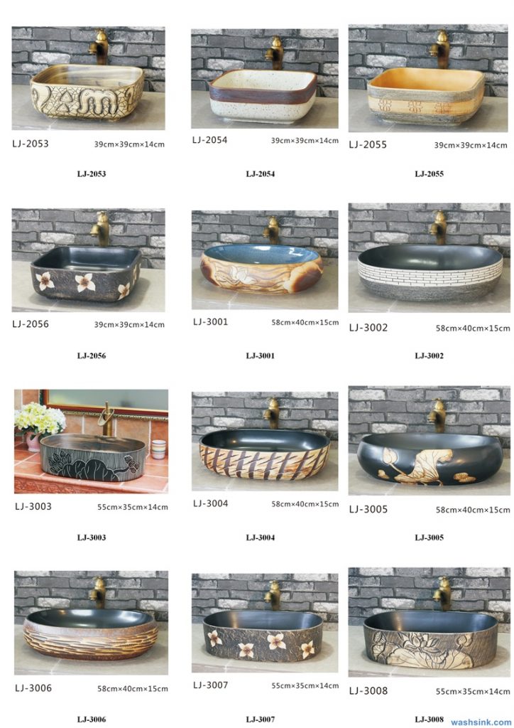 2020-VOL01-jingdezhen-shengjiang-ceramic-art-basin-washsink-brochure-LJ-YR-BYL-JUNY-042-724x1024 Two wash basin catalogues produced by Shengjiang Ceramics Company will be released in 2020.9.14 - shengjiang  ceramic  factory   porcelain art hand basin wash sink