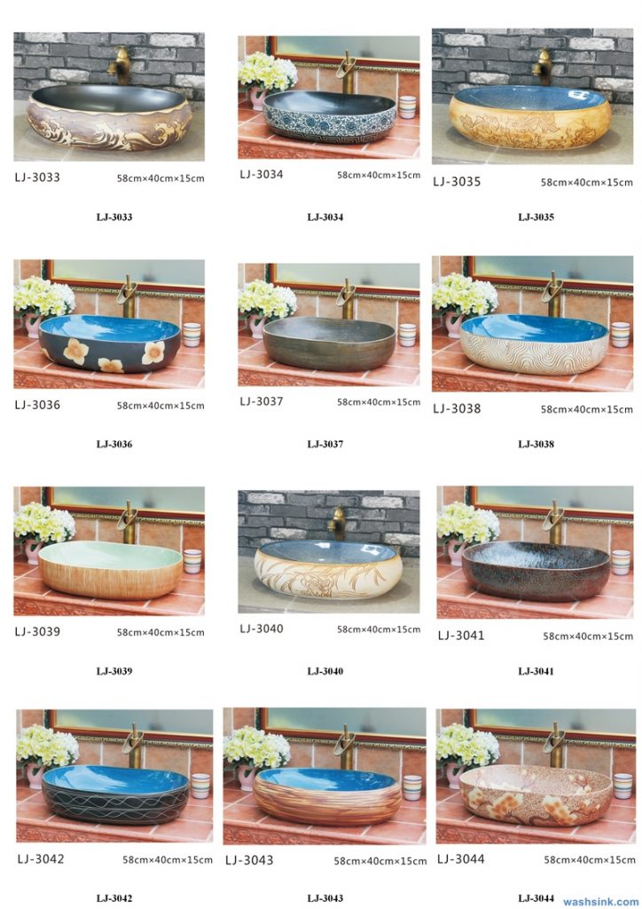 2020-VOL01-jingdezhen-shengjiang-ceramic-art-basin-washsink-brochure-LJ-YR-BYL-JUNY-045-724x1024 Two wash basin catalogues produced by Shengjiang Ceramics Company will be released in 2020.9.14 - shengjiang  ceramic  factory   porcelain art hand basin wash sink