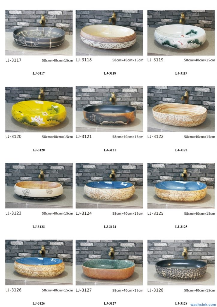 2020-VOL01-jingdezhen-shengjiang-ceramic-art-basin-washsink-brochure-LJ-YR-BYL-JUNY-052-724x1024 Two wash basin catalogues produced by Shengjiang Ceramics Company will be released in 2020.9.14 - shengjiang  ceramic  factory   porcelain art hand basin wash sink