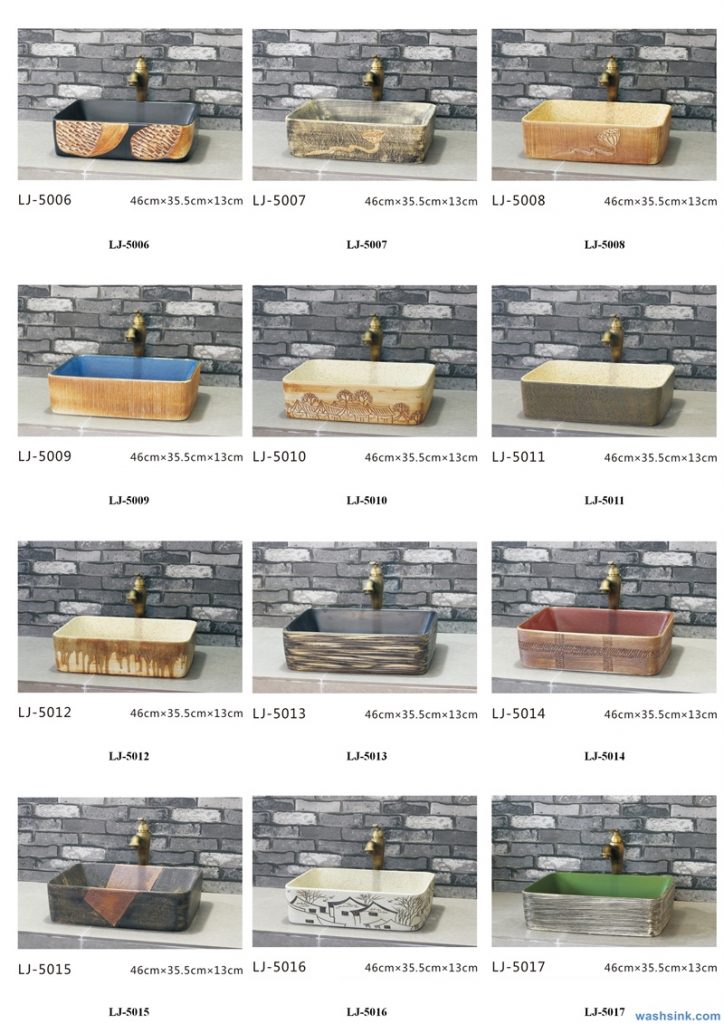 2020-VOL01-jingdezhen-shengjiang-ceramic-art-basin-washsink-brochure-LJ-YR-BYL-JUNY-055-724x1024 Two wash basin catalogues produced by Shengjiang Ceramics Company will be released in 2020.9.14 - shengjiang  ceramic  factory   porcelain art hand basin wash sink