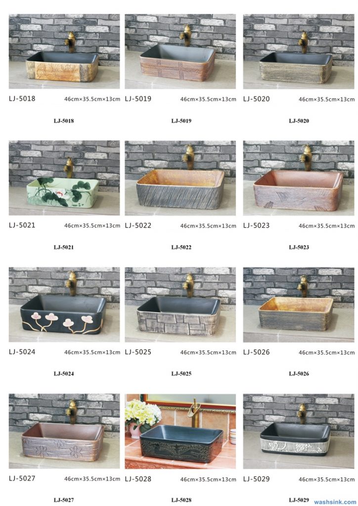 2020-VOL01-jingdezhen-shengjiang-ceramic-art-basin-washsink-brochure-LJ-YR-BYL-JUNY-056-724x1024 Two wash basin catalogues produced by Shengjiang Ceramics Company will be released in 2020.9.14 - shengjiang  ceramic  factory   porcelain art hand basin wash sink