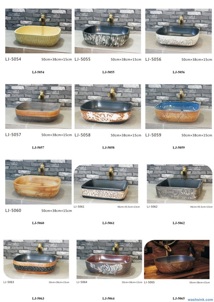 2020-VOL01-jingdezhen-shengjiang-ceramic-art-basin-washsink-brochure-LJ-YR-BYL-JUNY-059-724x1024 Two wash basin catalogues produced by Shengjiang Ceramics Company will be released in 2020.9.14 - shengjiang  ceramic  factory   porcelain art hand basin wash sink