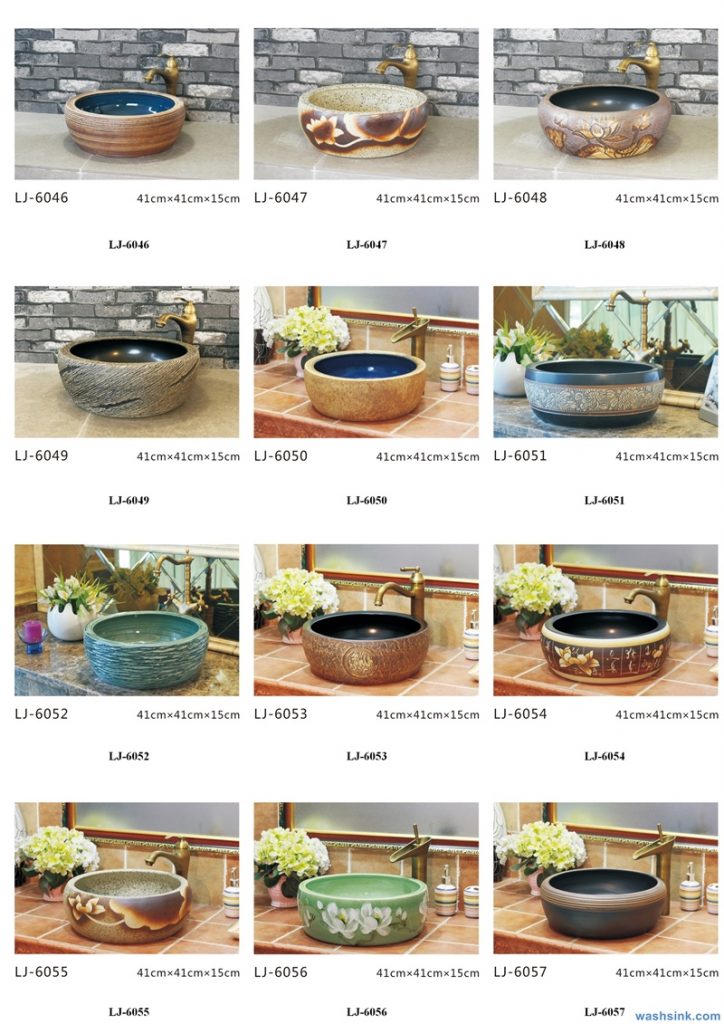 2020-VOL01-jingdezhen-shengjiang-ceramic-art-basin-washsink-brochure-LJ-YR-BYL-JUNY-064-724x1024 Two wash basin catalogues produced by Shengjiang Ceramics Company will be released in 2020.9.14 - shengjiang  ceramic  factory   porcelain art hand basin wash sink